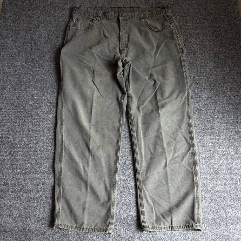 Carhartt FRB159 MOS FR HRC 2 Carpenter Work Pants Men’s 40x32 Utility Green